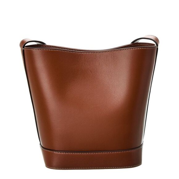 CELINE Small Leather Bucket Bag - Picture 2 of 4